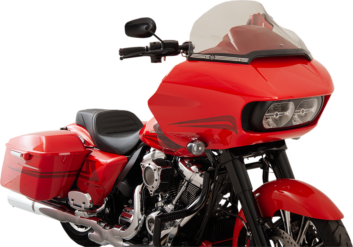 KLOCK WERKS Sport Flare* Windshield - 14" - Tint - FLTR KWW-01-0316