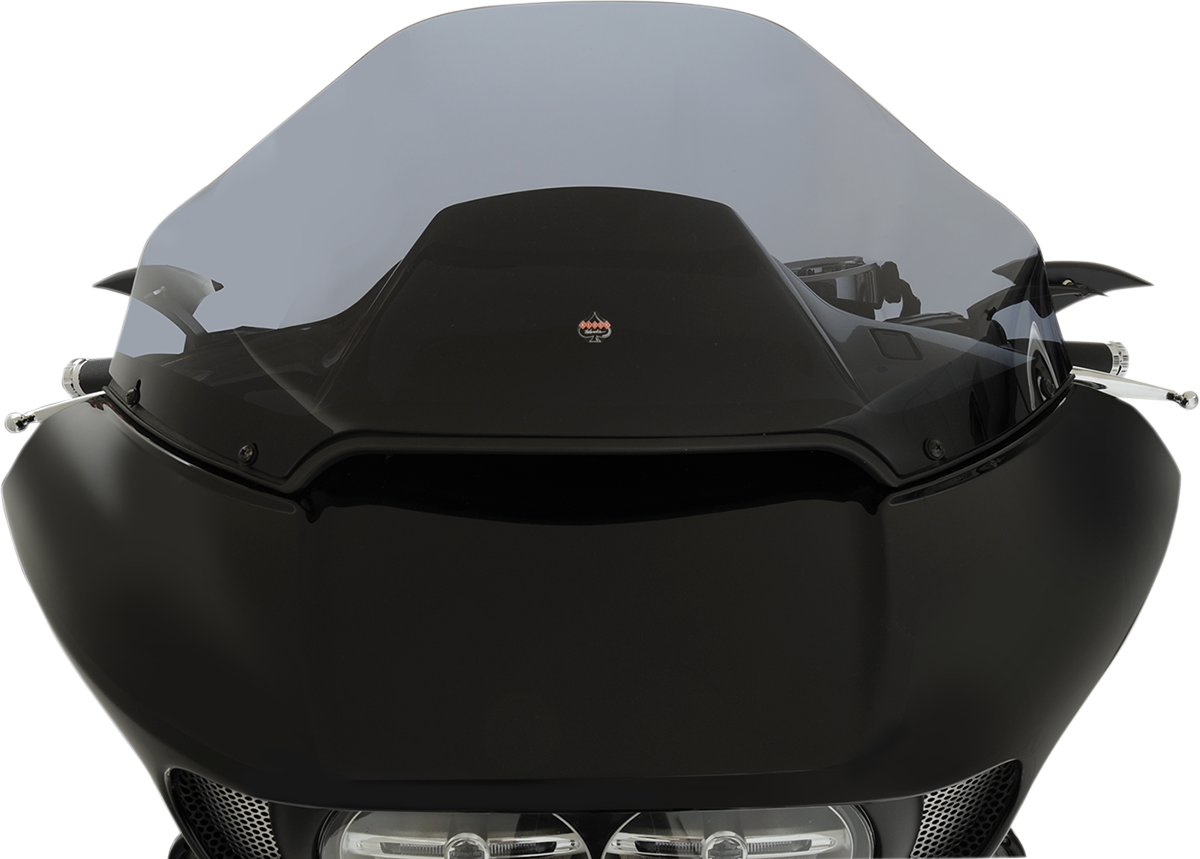 KLOCK WERKS Sport Flare* Windshield - 14" - Dark Smoke - FLTR KWW-01-0317