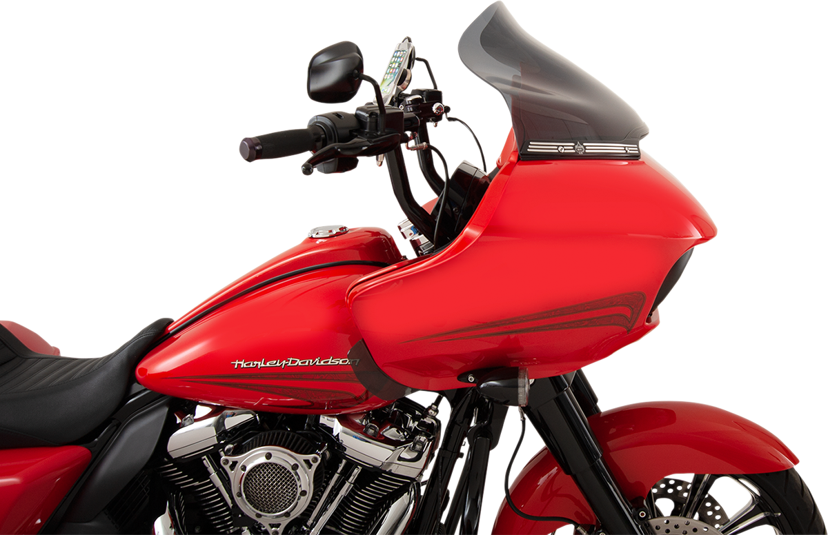 KLOCK WERKS Sport Flare* Windshield - 14" - Dark Smoke - FLTR KWW-01-0317