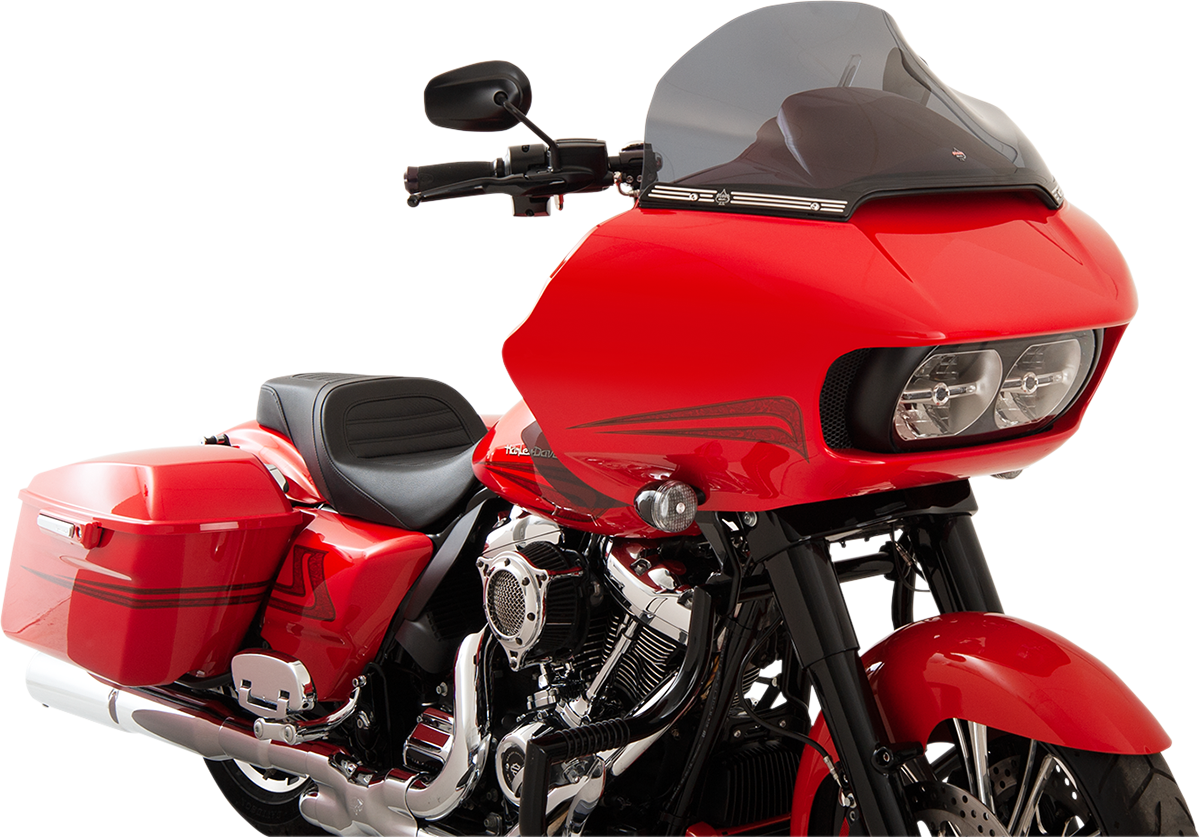 KLOCK WERKS Sport Flare* Windshield - 14" - Dark Smoke - FLTR KWW-01-0317