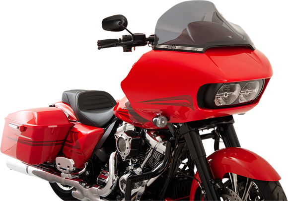 KLOCK WERKS Sport Flare* Windshield - 14" - Dark Smoke - FLTR KWW-01-0317