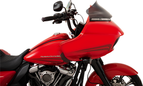 KLOCK WERKS Sport Flare* Windshield - 9" - Dark Smoke - FLTR KWW-01-0326