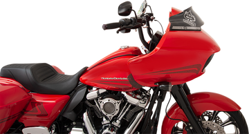 KLOCK WERKS Sport Flare* Windshield - 6" - Black - FLTR KWW-01-0403