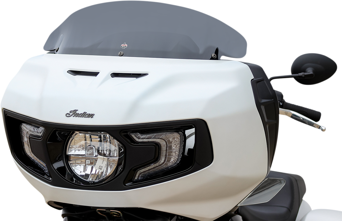 KLOCK WERKS Flare* Windshield - 8" - Dark Smoke - Challenger KWW-04-0580