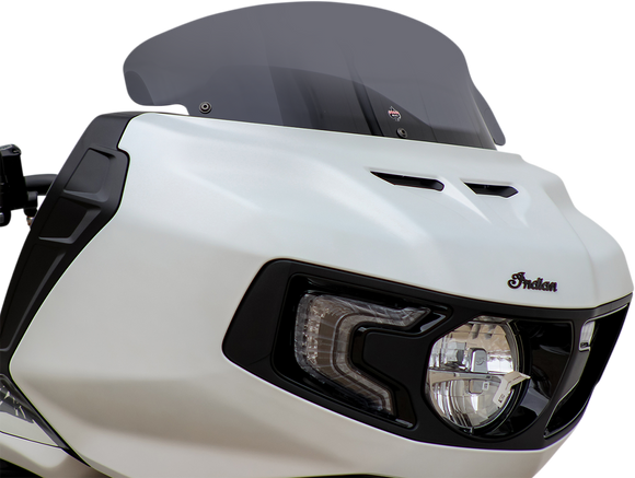 KLOCK WERKS Flare* Windshield - 8" - Dark Smoke - Challenger KWW-04-0580