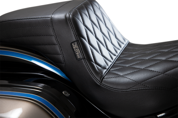 LE PERA Kickflip Seat - Diamond - Black - Softail '18-'23 LYR-590DM