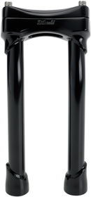 BILTWELL Murdock Handlebar Risers - Pullback - 10" - Black 6404-201-10