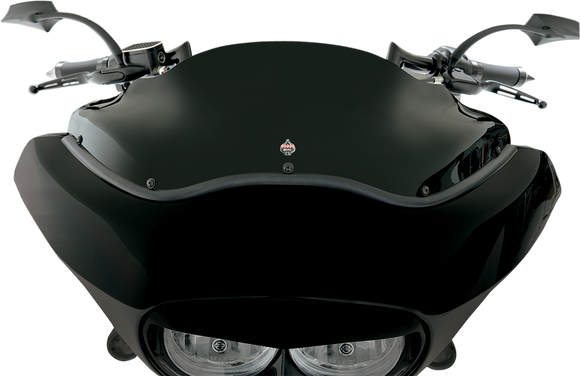 KLOCK WERKS Flare* Windshield - 8" - Black - '98-'13 FLTR KWW-01-0190