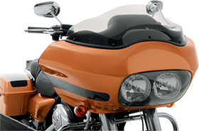 KLOCK WERKS Flare* Windshield - 8" - Tinted - '98-'13 FLTR KWW-01-0194