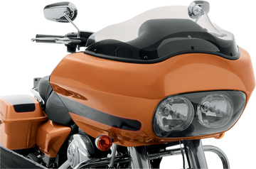 KLOCK WERKS Flare* Windshield - 8" - Tinted - '98-'13 FLTR KWW-01-0194
