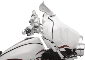 KLOCK WERKS Flare* Windshield - 6-1/2" - Tinted - '96-'13 FLHT KWW-01-0198