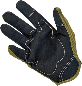 BILTWELL Moto Gloves - Olive/Black - 2XL 1501-0309-006