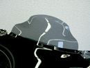 KLOCK WERKS Flare* Windshield - 8-1/2" - Smoke - '96-'13 FLT KWW-01-0210