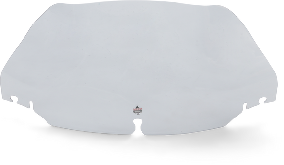 KLOCK WERKS Flare* Windshield - 8-1/2" - Smoke - '96-'13 FLT KWW-01-0210