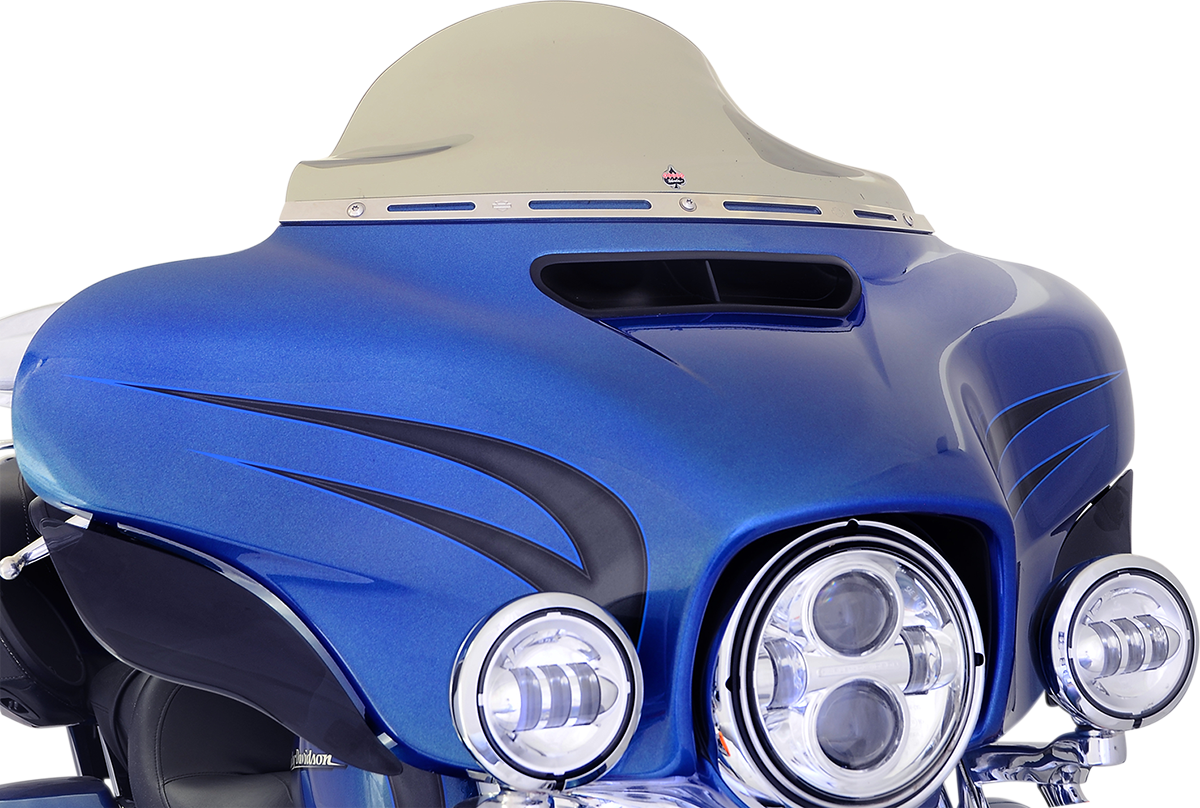 KLOCK WERKS Flare* Windshield - 8-1/2" - Tinted - '14-'23 FLHT KWW-01-0209-2014
