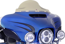 KLOCK WERKS Flare* Windshield - 8-1/2" - Tinted - '14-'23 FLHT KWW-01-0209-2014