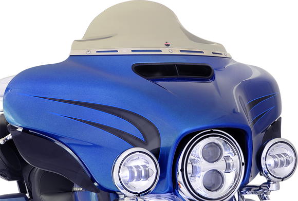 KLOCK WERKS Flare* Windshield - 8-1/2" - Tinted - '14-'23 FLHT KWW-01-0209-2014