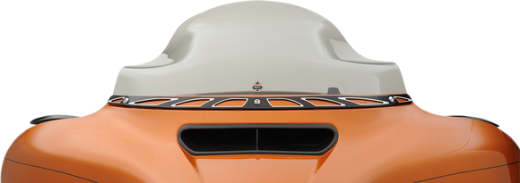 KLOCK WERKS Flare* Windshield - 8-1/2" - Tinted - '14-'23 FLHT KWW-01-0209-2014