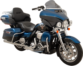 KLOCK WERKS Flare* Windshield - 8-1/2" - Dark - Smoke - '14-'22 FLHT KWW-01-0210-2014