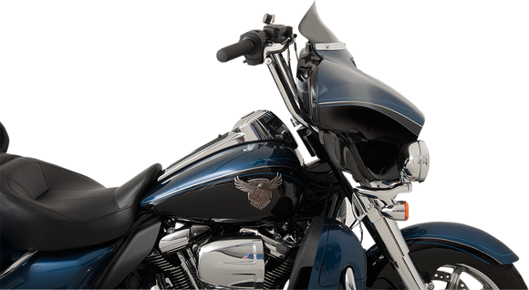 KLOCK WERKS Flare* Windshield - 5" - Black - '14-'23 FLH KWW-01-0319