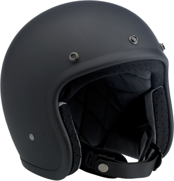BILTWELL Bonanza Helmet - Flat Black - XL 1001-201-205