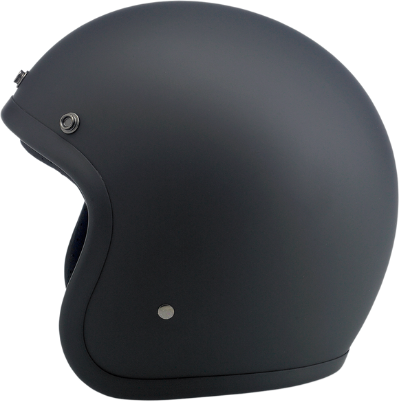 BILTWELL Bonanza Helmet - Flat Black - XL 1001-201-205