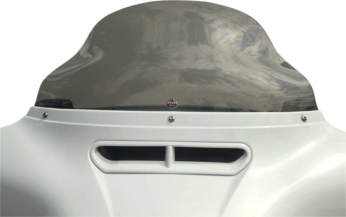 KLOCK WERKS Flare* Windshield - 10-1/2" - Tinted - '14-'23 FLH KWW-01-0468