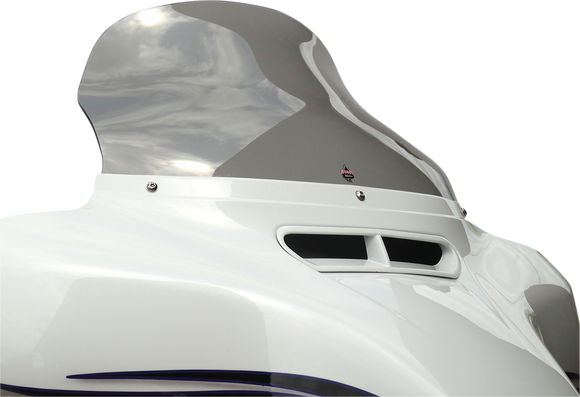 KLOCK WERKS Flare* Windshield - 10-1/2" - Tinted - '14-'23 FLH KWW-01-0468