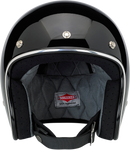 BILTWELL Bonanza Helmet - Gloss Black - 2XL 1001-101-206