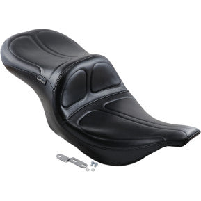 LE PERA - MAVERICK SEAT - BLACK VINYL, STITCH - '02-'07 TOURING