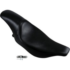 LE PERA - SILHOUETTE SEAT - BLACK VINYL, SMOOTH FULL LENGTH W/ BIKER GEL - '02-'07 TOURING