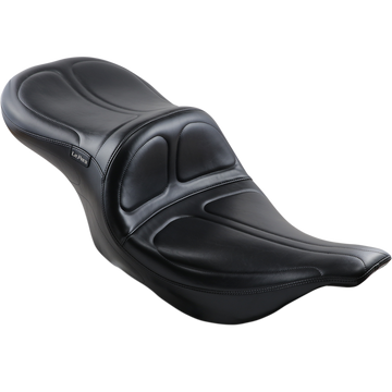 Le Pera Maverick Seat Without Backrest Stitched Black FLH/FLT '02-'07
