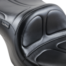 Le Pera Maverick Seat Without Backrest Stitched Black FLH/FLT '02-'07