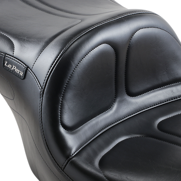 Le Pera Maverick Seat Without Backrest Stitched Black FLH/FLT '02-'07