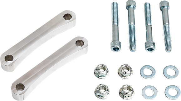 KLOCK WERKS Benchmark Front Fender Kit - Non-Raked - Steel - 16"-19" KWF-01-0100-2014