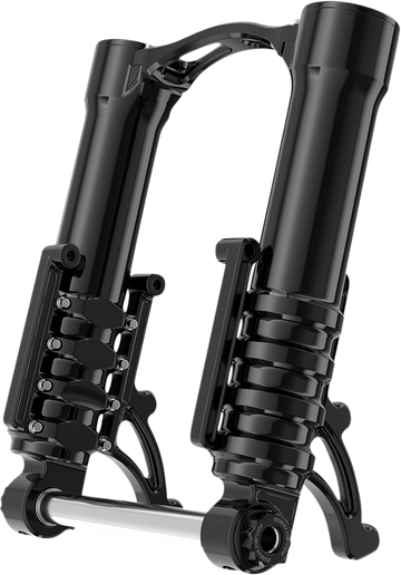 ARLEN NESS Fork Legs - 49 mm - Black Anodized - For Custom Radial Mount Brake Caliper 120-003