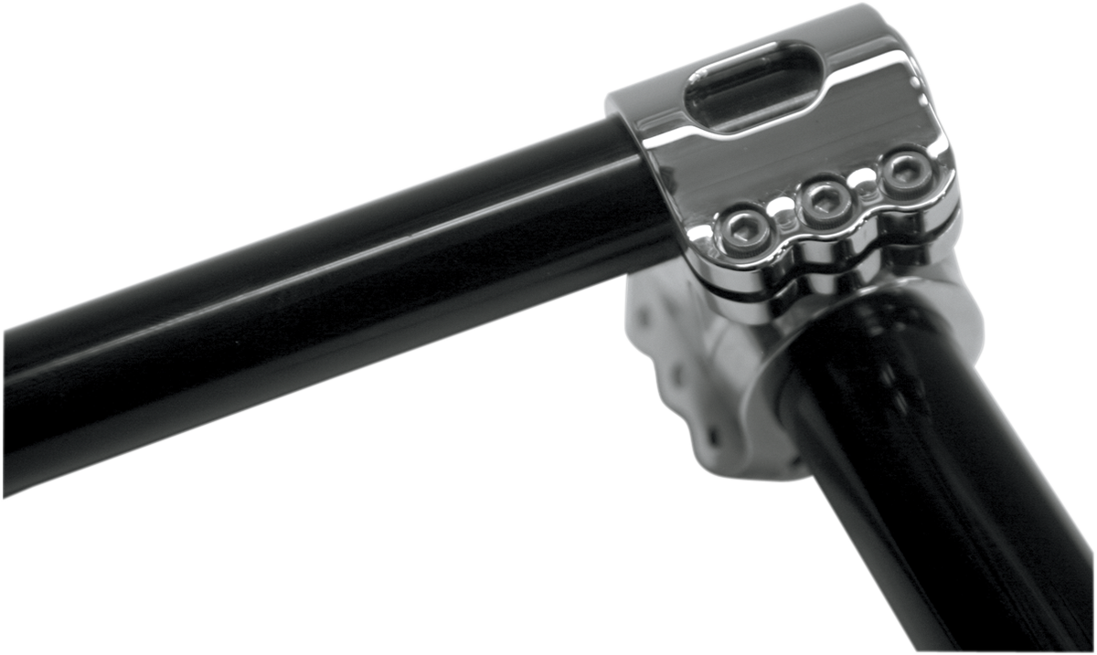 KLOCK WERKS Klip Hanger Handlebar for Indian - 12" - Black/Chrome KWH-04-9011-BC