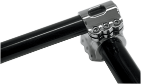 KLOCK WERKS Klip Hanger Handlebar for Indian - 12" - Black/Chrome KWH-04-9011-BC