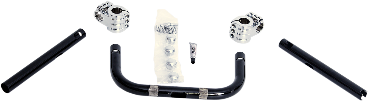 KLOCK WERKS Klip Hanger Handlebar for Indian - 5" - Black/Chrome KWH-04-0348