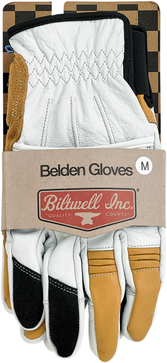 BILTWELL Belden Gloves - Cement - XS 1505-0409-301