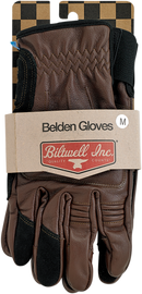 BILTWELL Belden Gloves - Chocolate/Black - 2XL 1505-0201-306