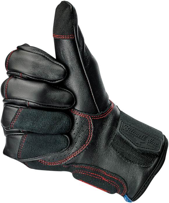 BILTWELL Belden Gloves - Redline - XL 1505-0108-305