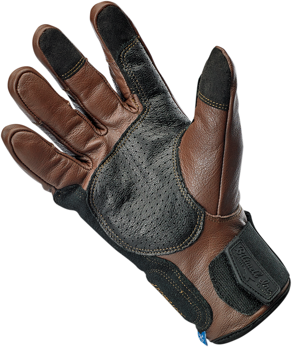 BILTWELL Borrego Gloves - Chocolate/Black - XL 1506-0201-305