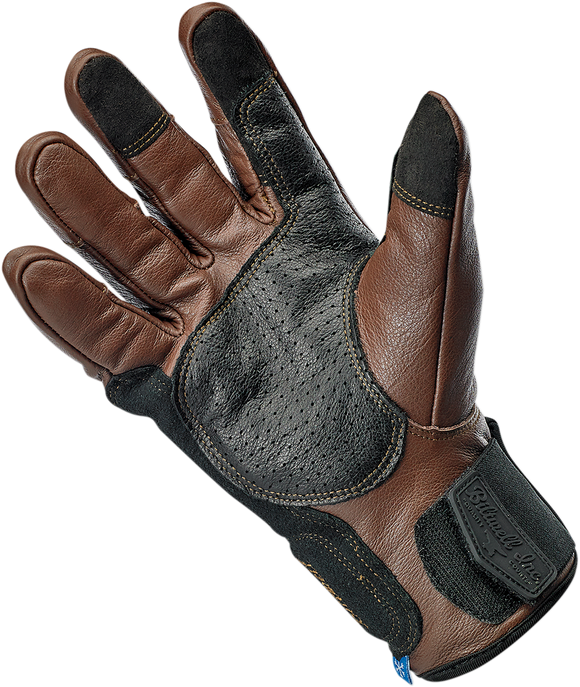 BILTWELL Borrego Gloves - Chocolate/Black - XL 1506-0201-305