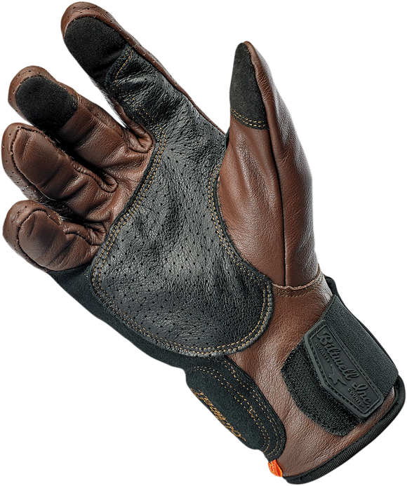 BILTWELL Borrego Gloves - Chocolate/Black - XL 1506-0201-305
