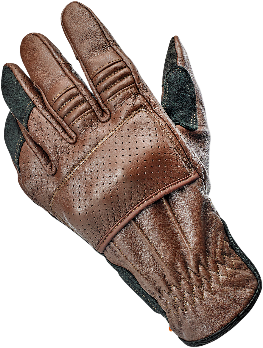 BILTWELL Borrego Gloves - Chocolate/Black - XL 1506-0201-305