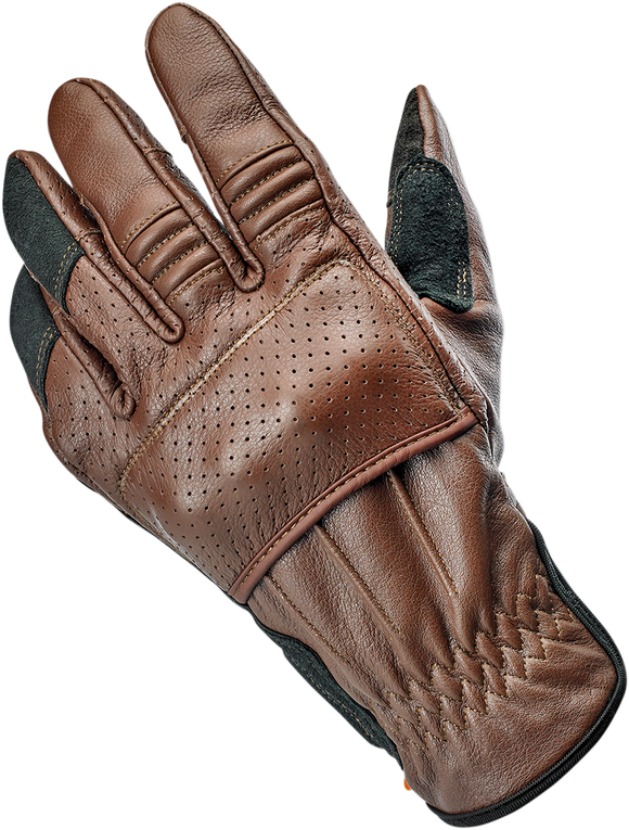 BILTWELL Borrego Gloves - Chocolate/Black - XL 1506-0201-305
