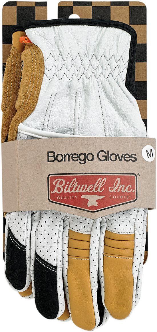 BILTWELL Borrego Gloves - Cement - 2XL 1506-0409-306