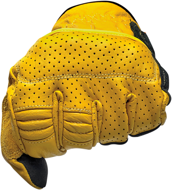 BILTWELL Borrego Gloves - Gold/Black - 2XL 1506-0701-306