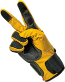 BILTWELL Borrego Gloves - Gold/Black - 2XL 1506-0701-306